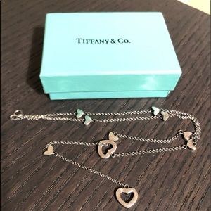 Tiffany & co. Heart Lariat Necklace